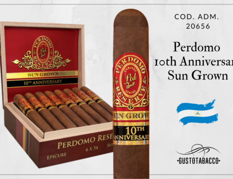 Perdomo 10th Anniversary sun grown cover