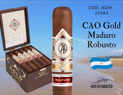 CAO Gold Maduro Robusto cover